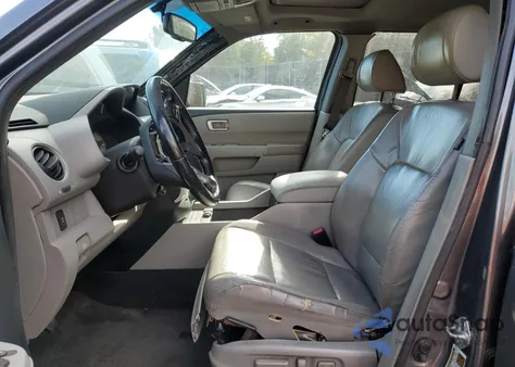 2011 Honda Pilot Exln from USA, damaged, VIN 5FNYF4H79BB102962